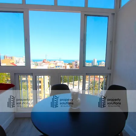 Apartament 714 Iris - Vista Al Mar - Cerca De Tren, Restaurantes, Tiendas - Playa A 10 Min Caminando Benalmádena